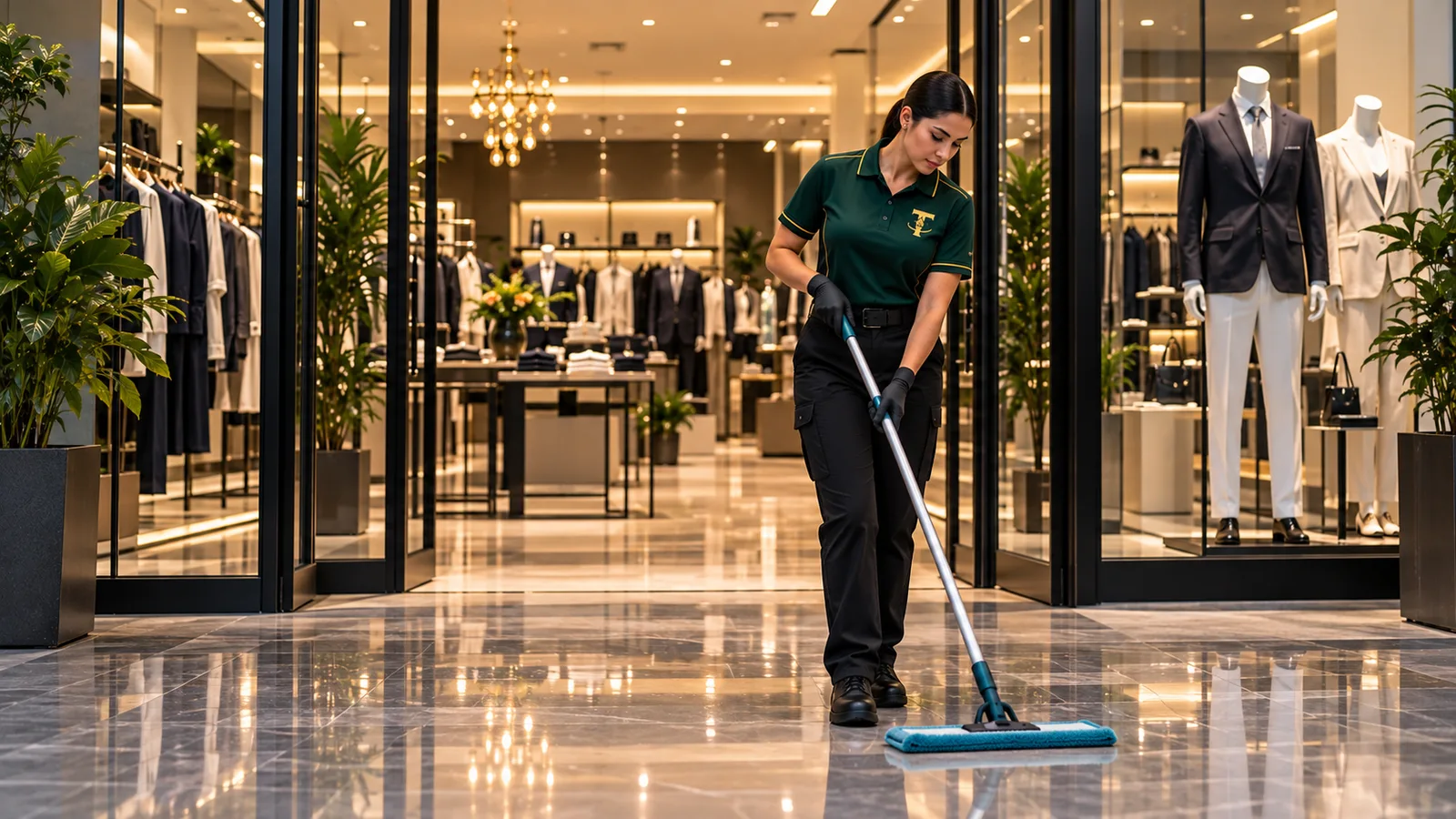 Retail prepared for the next day