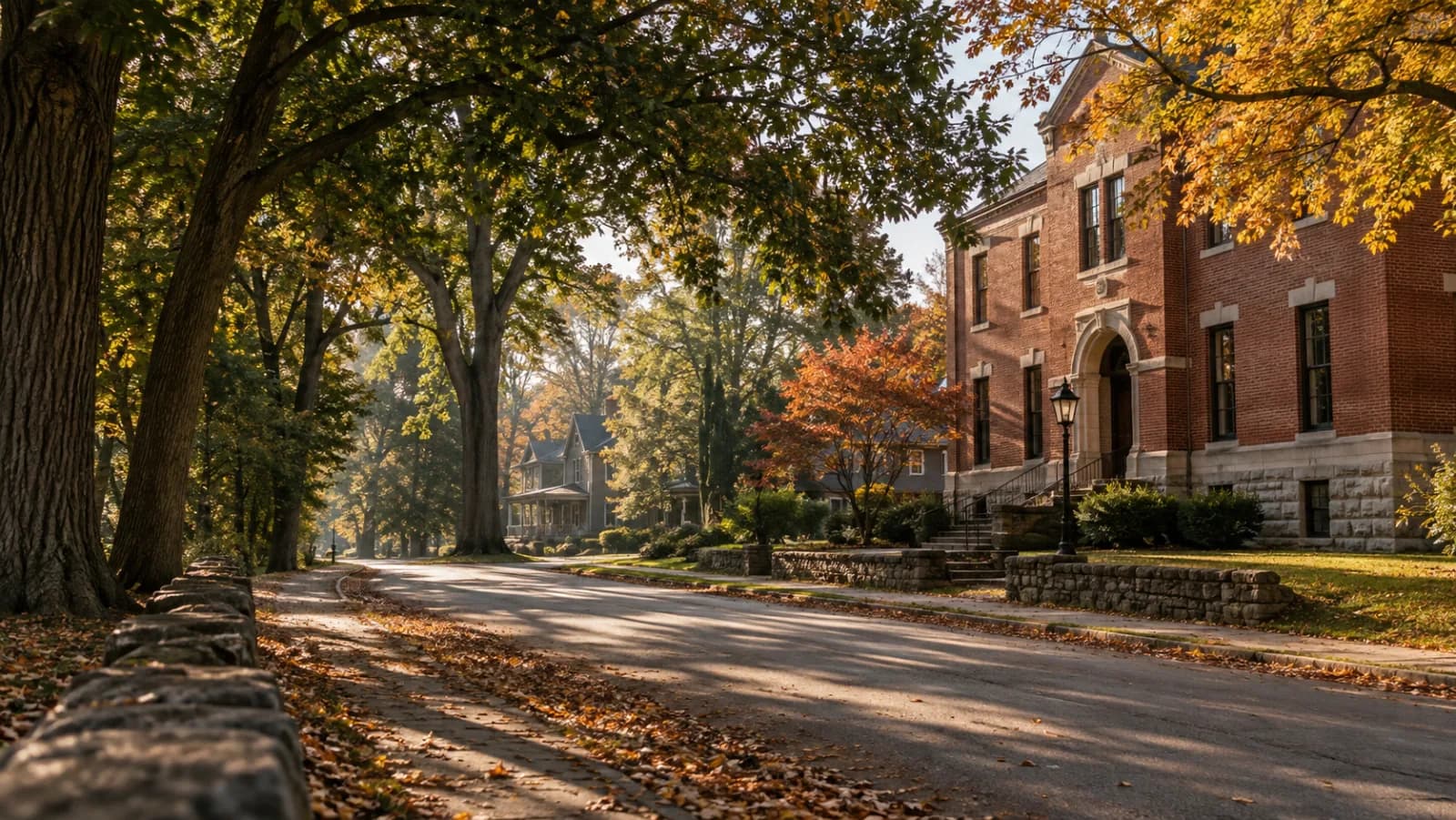 A representative view of Lawrence, Indiana